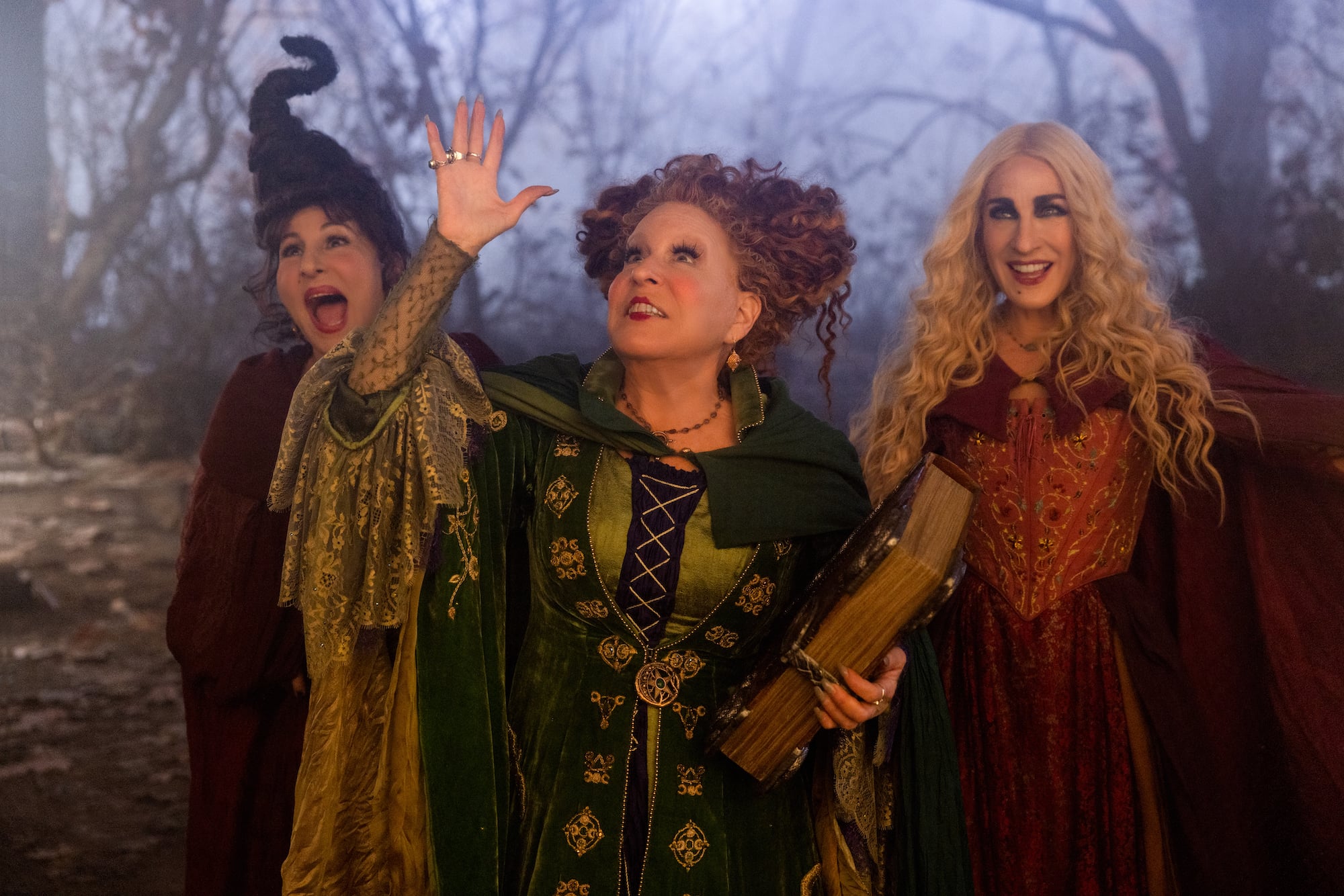 “Hocus Pocus 2” Reveals How the Sanderson Sisters First Became Witches