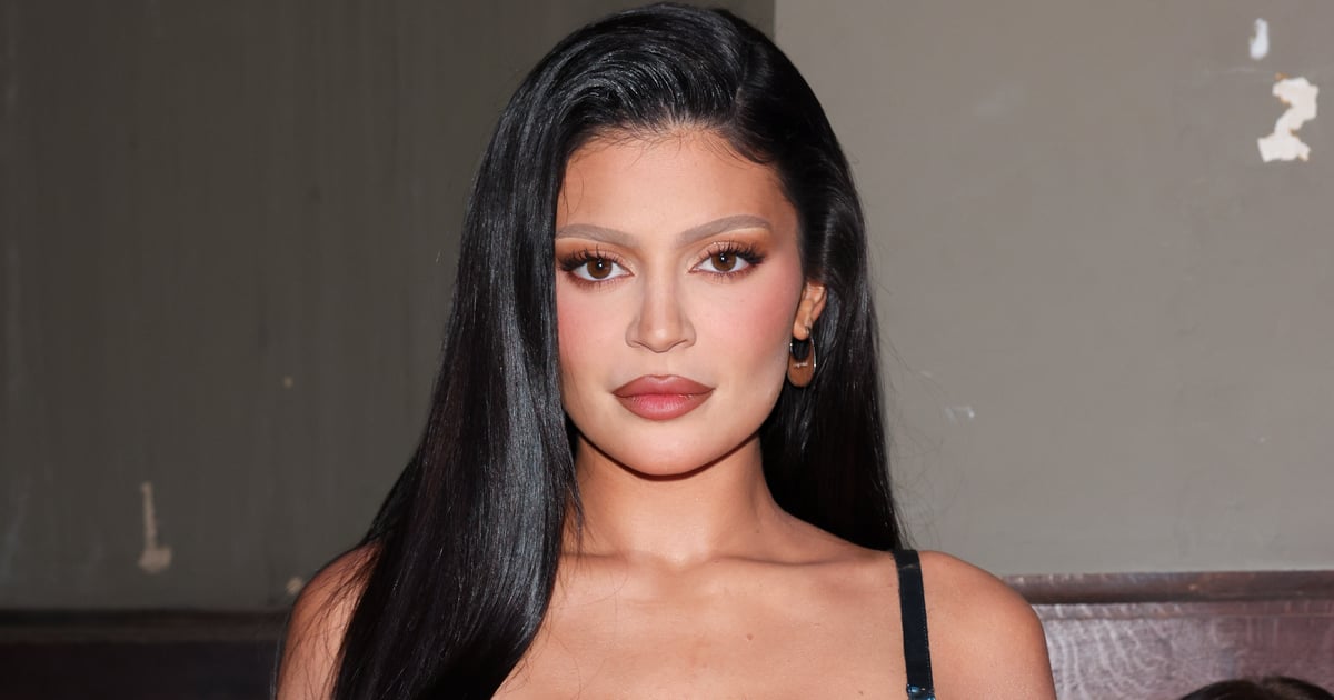 Kylie Jenner’s Black String Thongkini Is a Subtle Nod to Spooky Season