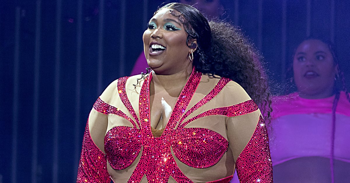 Lizzo Dances in Butt-Cutout Leggings and a Matching Pink Bra