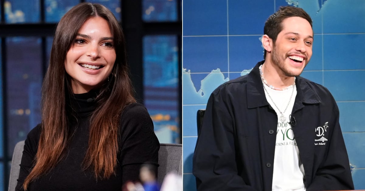 Emily Ratajkowski and Pete Davidson Are Spotted Embracing in Matching Outfits