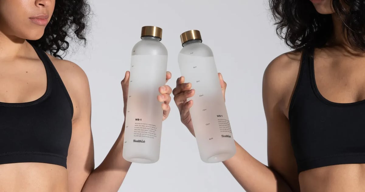 These Time-Labeled Water Bottles Make It Easy to Stay Hydrated