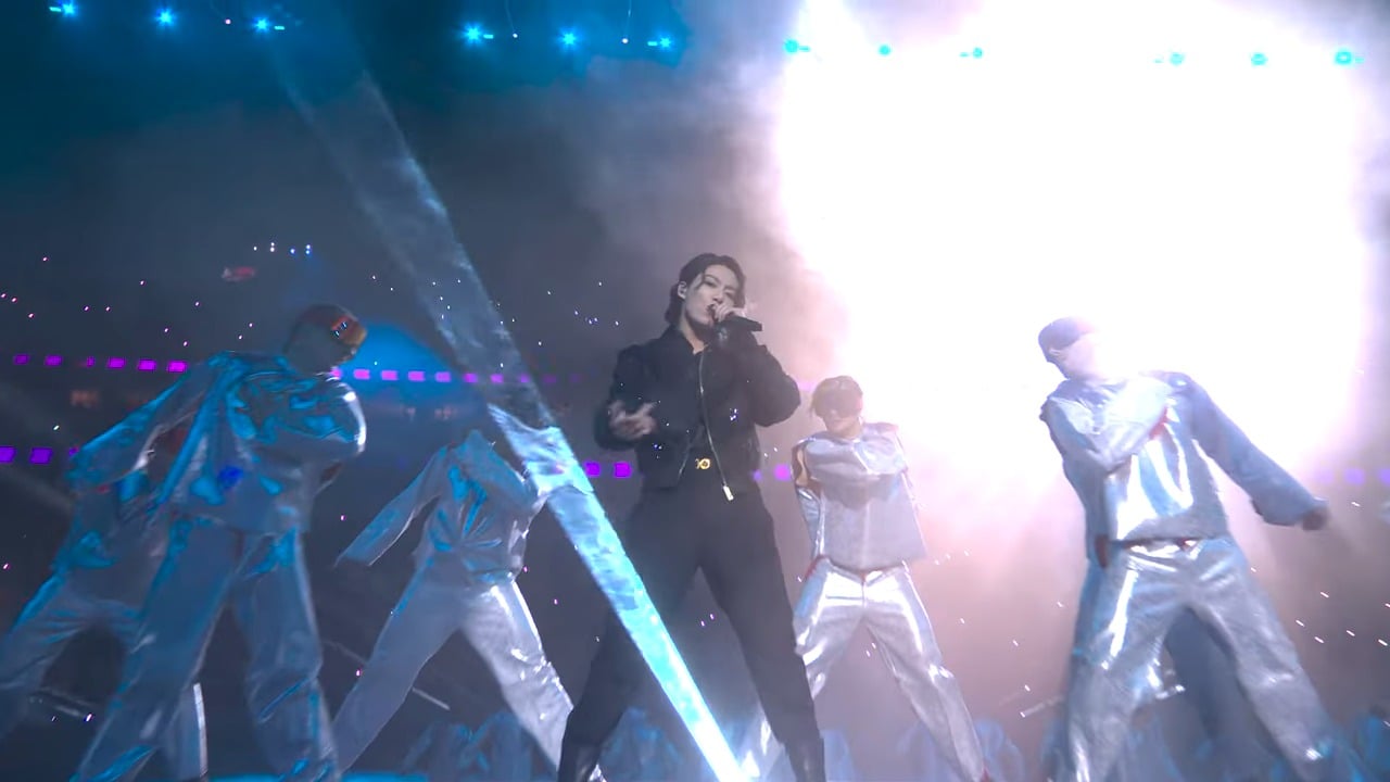 Watch Jungkook Perform New Single “Dreamers” at the FIFA World Cup