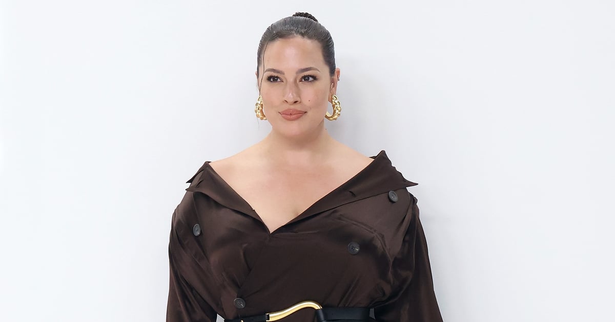 Ashley Graham Wears a Naked Illusion Dress Sculpted to Perfection