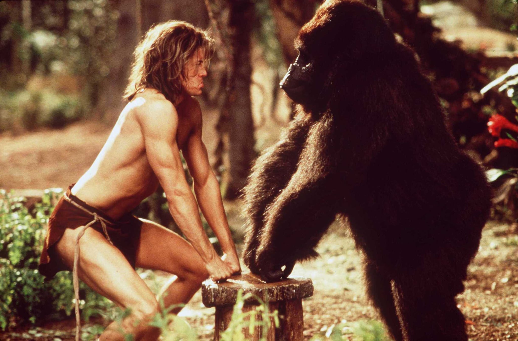1997 Brendan Fraser stars in the George of the Jungle
