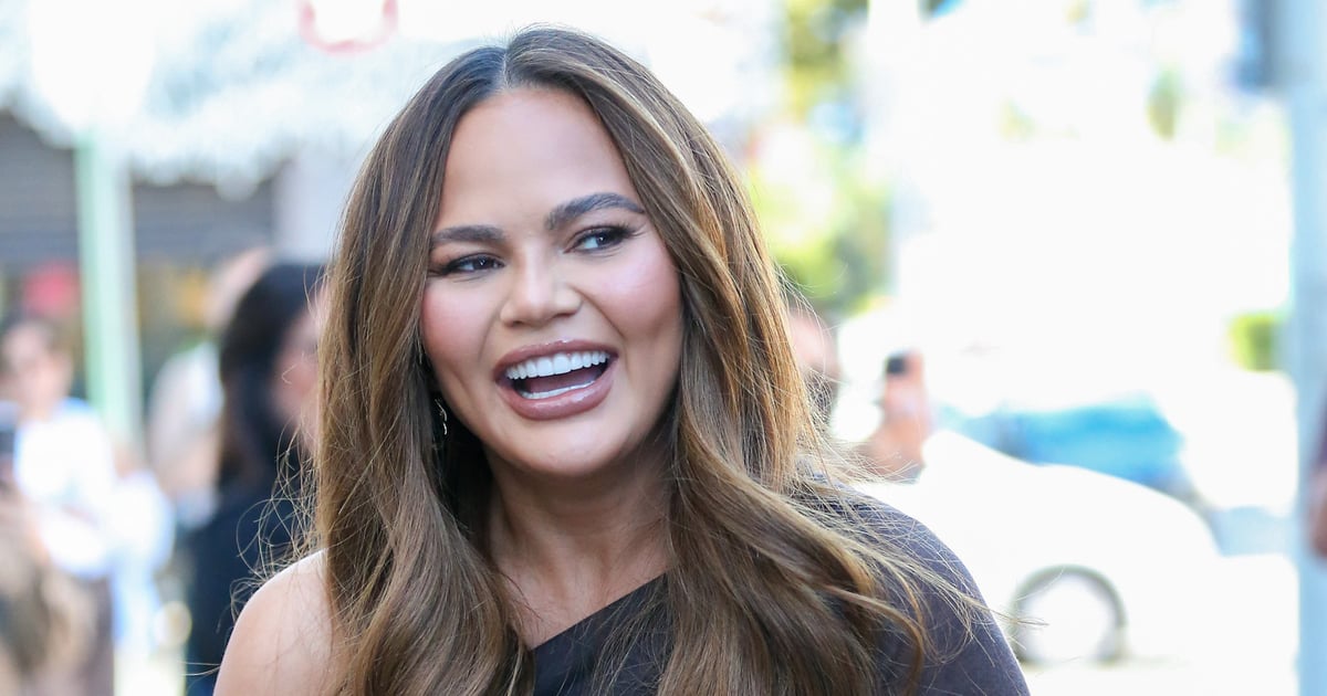 Chrissy Teigen Rocks a Tie Bikini “Boulder Holder” on Her Family Vacation