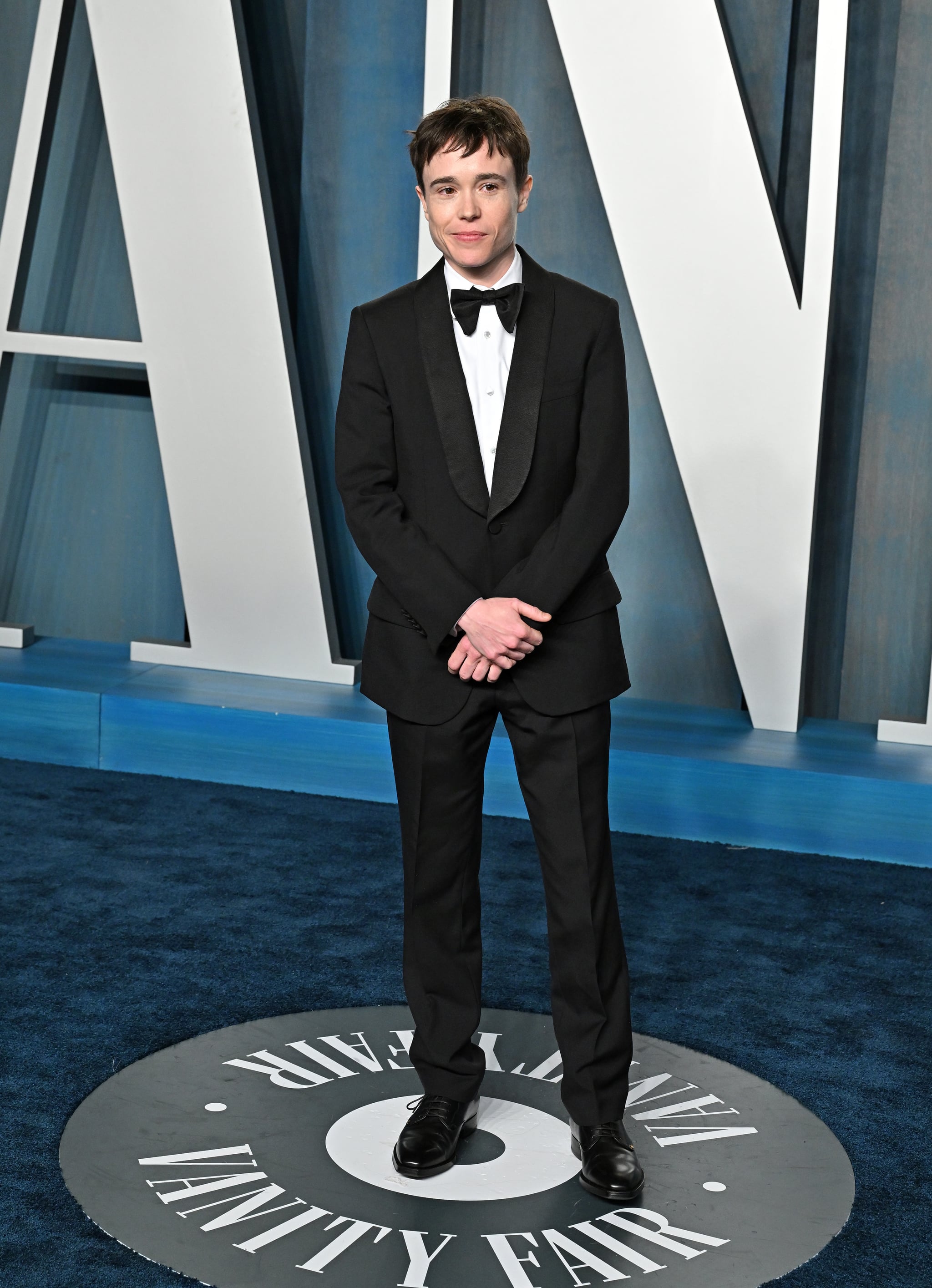 BEVERLY HILLS, CALIFORNIA - MARCH 27: Elliot Page attends the 2022 Vanity Fair Oscar Party hosted by Radhika Jones at Wallis Annenberg Center for the Performing Arts on March 27, 2022 in Beverly Hills, California. (Photo by Axelle/Bauer-Griffin/FilmMagic)