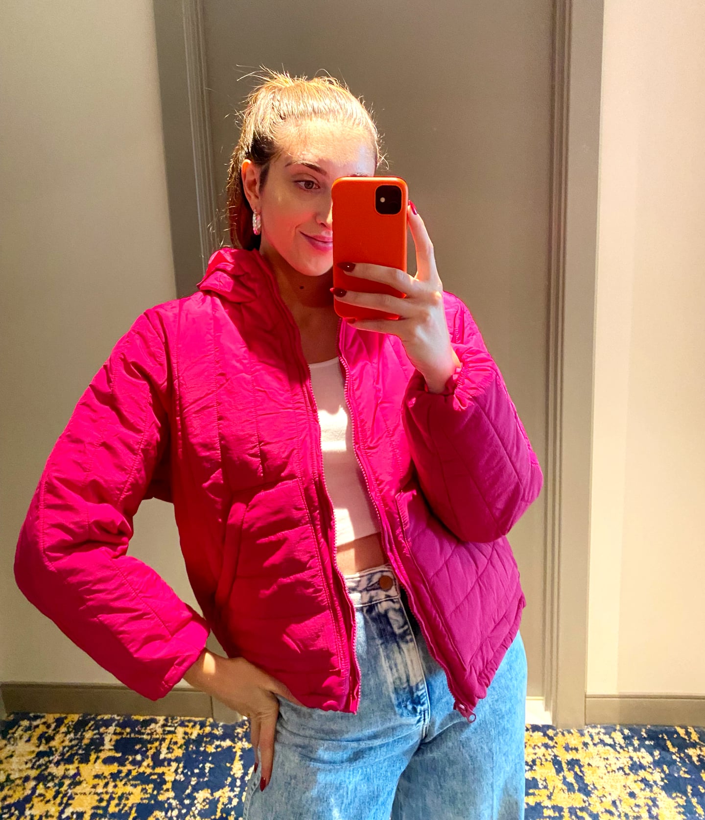 I Found the Perfect Lightweight Puffer Jacket at Target For $35