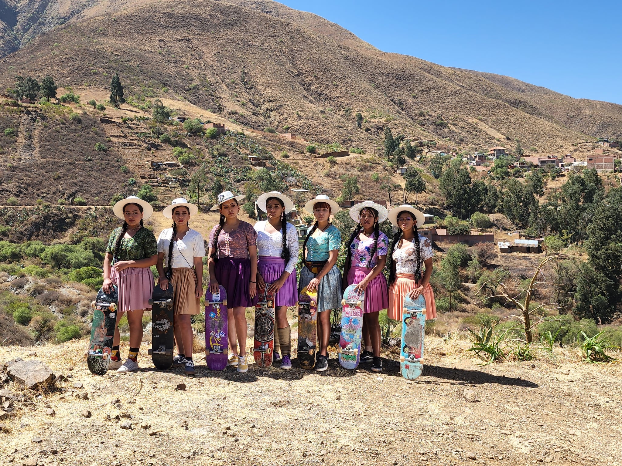 Meet the Bolivian Cholitas Who Are Challenging Cultural Norms and Sexism Through Skateboarding