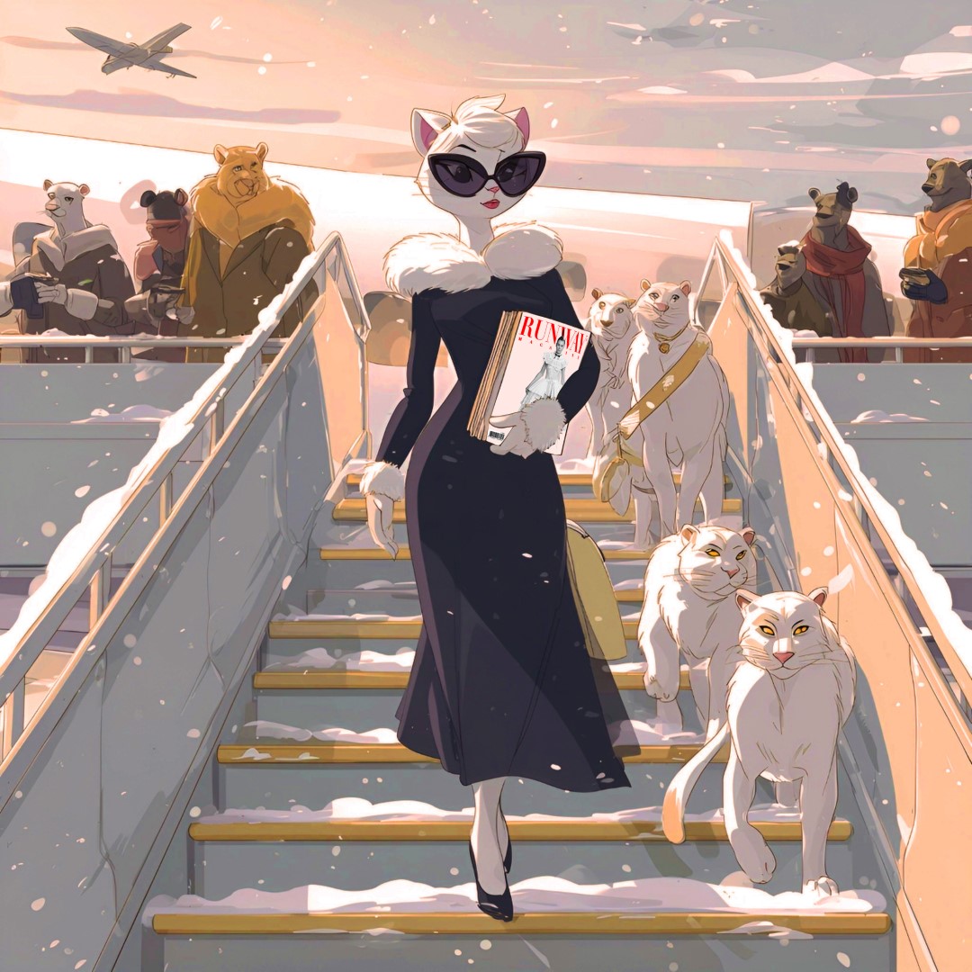 Runway Wish — A Magazine, a Movement… and a Very Well-Dressed Cat